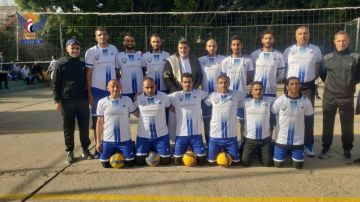 فريقا وزارتي المالية والداخلية في نهائي بطولة الوزارات والمؤسسات للكرة الطائرة