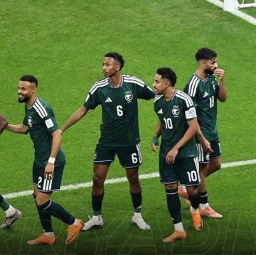 السعودية تفوز بصعوبة على فلسطين وتتأهل لربع نهائي كأس العرب السعودية تفوز بصعوبة على فلسطين وتتأهل لربع نهائي كأس العرب