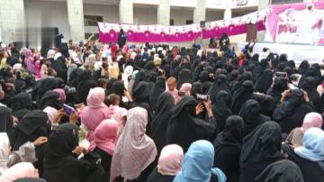 فعالية نسائية في الضحي بالحديدة بذكرى ميلاد الزهراء فعالية نسائية في الضحي بالحديدة بذكرى ميلاد الزهراء