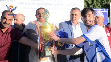 تكريم أبطال ملتقى وحدة صنعاء الشتوي السابع تكريم أبطال ملتقى وحدة صنعاء الشتوي السابع