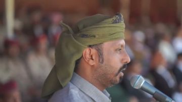 حضرموت.. بن حبريش يؤكد ثباته ضد الانتقالي ويتهمه بنقض الاتفاق حضرموت.. بن حبريش يؤكد ثباته ضد الانتقالي ويتهمه بنقض الاتفاق