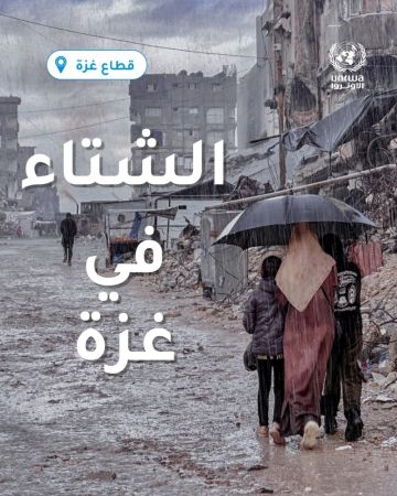 أونروا : هطول الأمطار في غزة يفاقم الأوضاع المعيشية المتردية ويجعلها أكثر خطورة أونروا : هطول الأمطار في غزة يفاقم الأوضاع المعيشية المتردية ويجعلها أكثر خطورة