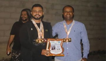 إدارة نادي الميناء تكرم البطل الاسيوي عبدالله العقربي