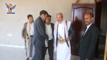 تفقد مستوى الأداء بجامعة الضالع وتنفيذ دورات طوفان الأقصى 