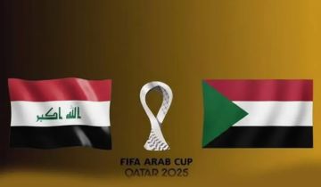 بث مباشر..شاهد مباراة السودان ضد العراق في كأس العرب اليوم بجودة عالية