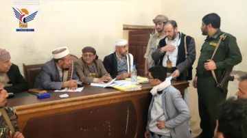 رئيس هيئة التفتيش القضائي يتفقد سير العمل القضائي في المحويت