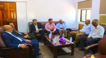 الكثيري يتفقد فرع البنك المركزي بسيئون الكثيري يتفقد فرع البنك المركزي بسيئون