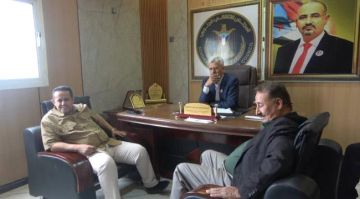 فريق التوجيه الرئاسي بلحج يهنئ الرئيس الزبيدي بمناسبة الانتصارات الجنوبية في وادي حضرموت والمهرة فريق التوجيه الرئاسي بلحج يهنئ الرئيس الزبيدي بمناسبة الانتصارات الجنوبية في وادي حضرموت والمهرة