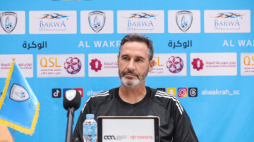 مورينو: الوكرة عمل بشكل جيد خلال التوقف وجاهز لمباراة السيلية