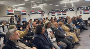 الجالية الجنوبية في بريطانيا تحتفي بانتصارات حضرموت والمهرة الجالية الجنوبية في بريطانيا تحتفي بانتصارات حضرموت والمهرة