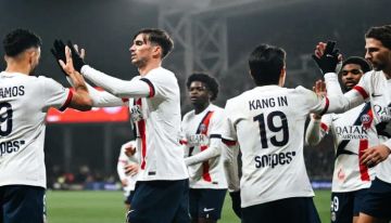 سان جيرمان ينتزع صدارة الدوري الفرنسي مؤقتا بفوز صعب على ميتز