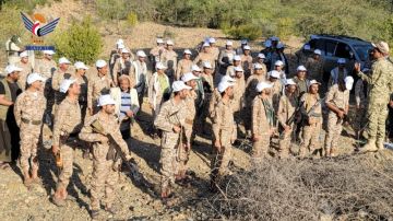 حجة .. مناورة لخريجي دفعة الشهيد الغماري من قيادات التعبئة بعزل المحافظة حجة .. مناورة لخريجي دفعة الشهيد الغماري من قيادات التعبئة بعزل المحافظة