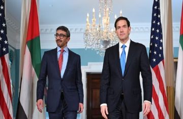 وزير الخارجية الإماراتي يبحث مع نظيره الأمريكي الأوضاع في غزة واليمن