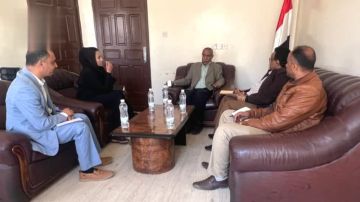 رئيس هيئة حقوق الإنسان يبحث مع منظمة هاندي كاب تعزيز حماية ذوي الإعاقة والطفل وضحايا الألغام