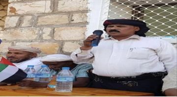 مجلس الاتحاد القبلي بسقطرى يهنئ أبناء حضرموت والمهرة بتحرير أراضيهم من الإخوان مجلس الاتحاد القبلي بسقطرى يهنئ أبناء حضرموت والمهرة بتحرير أراضيهم من الإخوان