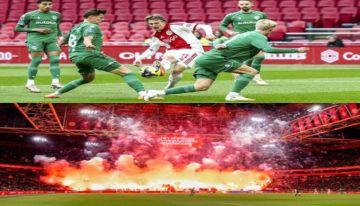 أياكس يتغلب على غرونينغن في مباراة توقفت قبل يومين