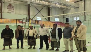 الأحمدي وسنان وموسى يزورون صالة الفقيد عادل الأعسم للألعاب الرياضية