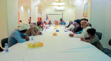 رئيس الجمعية الوطنية يلتقي مشايخ نهد ومرة والصيعر رئيس الجمعية الوطنية يلتقي مشايخ نهد ومرة والصيعر