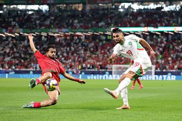 المغرب يتعادل مع عمان في كأس العرب