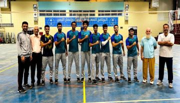 وجدان الشاذلي يزور تدريبات منتخب عدن للكرة الطائرة ويشكر دعم المحافظ احمد لملس