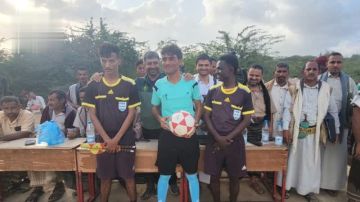 انطلاق بطولة الشهيد الغماري لكرة القدم في أسلم بحجة