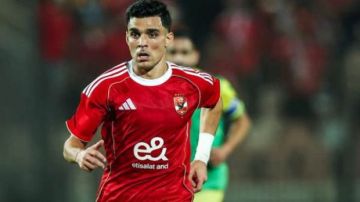 الأهلي يعلن إصابة أشرف بن شرقي بمزق فى الخلفية