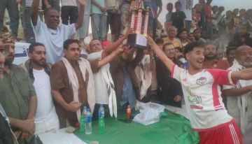 صمود ردفان يتوج بطلاً لدوري 30 نوفمبر لفئة الشباب بلحج