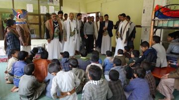 الاطلاع على مراكز الأسر المنتجة ودار الايتام بحجة