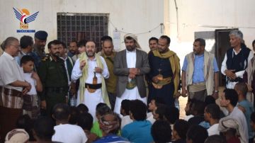 رئيس هيئة التفتيش يتفقد أوضاع نزلاء ونزيلات الإصلاحية المركزية بالحديدة رئيس هيئة التفتيش يتفقد أوضاع نزلاء ونزيلات الإصلاحية المركزية بالحديدة