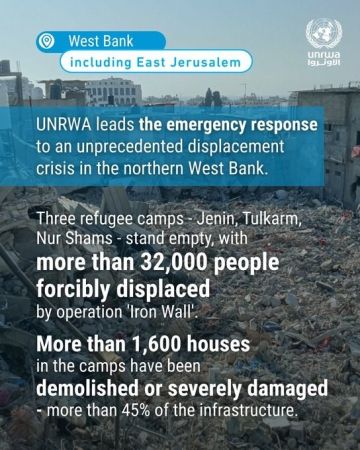 أونروا : طواقمنا تواصل خدمة 935 ألف لاجئ فلسطيني في الضفة الغربية المحتلة أونروا : طواقمنا تواصل خدمة 935 ألف لاجئ فلسطيني في الضفة الغربية المحتلة