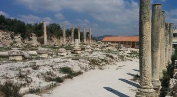 العدو الصهيوني يسرق أعمدة أثرية بيزنطية شرق رام الله العدو الصهيوني يسرق أعمدة أثرية بيزنطية شرق رام الله