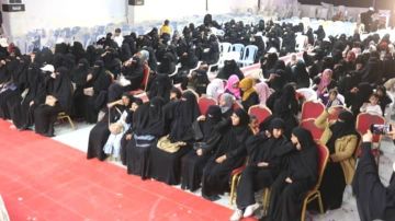 الهيئة النسائية في تعز تدشن فعاليات إحياء ذكرى ميلاد الزهراء