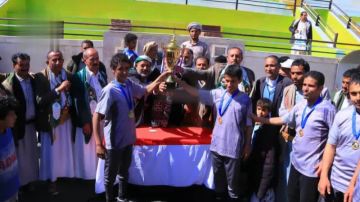 اختتام بطولة الشهيد الغماري لكرة القدم في مدارس نهم