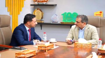 محافظ العاصمة عدن يبحث مع رئيس الهيئة العامة للأراضي سبل تعزيز التعاون والتنسيق محافظ العاصمة عدن يبحث مع رئيس الهيئة العامة للأراضي سبل تعزيز التعاون والتنسيق
