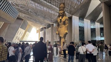 مصر.. إقبال كبير من أنحاء العالم لزيارة المتحف الكبير