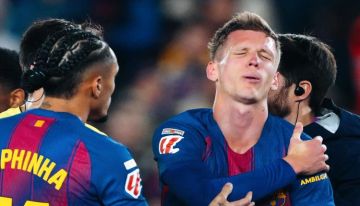 برشلونة يخشى تكرار سيناريو 2023 مع أولمو برشلونة يخشى تكرار سيناريو 2023 مع أولمو