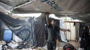 الهلال الأحمر: نصف سكان غزة يعيشون في خيام مهترئة وسط موجة البرد القارس الهلال الأحمر: نصف سكان غزة يعيشون في خيام مهترئة وسط موجة البرد القارس