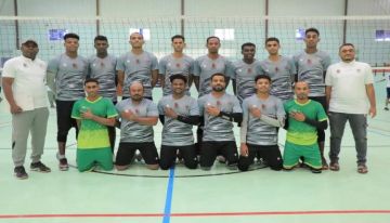 منتخب وادي حضرموت يتفوق على الساحل بصعوبة في بطولة الفقيد أحمد الجبيلي للكرة الطائرة