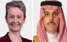 هاتفيا.. وزير الخارجية السعودي يبحث مع نظيرته البريطانية المستجدات الإقليمية