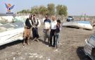وكيل قطاع الثروة السمكية يتفقد مراكز الإنزال في مديرية الدريهمي بالحديدة - ye