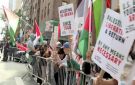تظاهرة في نيويورك دعما لغزة
