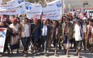 مسيرة جماهيرية في عتق احتفاء بانتصارات القوات الجنوبية - ye
