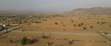 بالصور قبائل عبس في تهامة تعلن النفير العام لمواجهة العدو الأمريكي