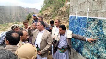 الصوفي يتفقد مستوى تنفيذ المشاريع المنفذة بمبادرات مجتمعية في حجة الصوفي يتفقد مستوى تنفيذ المشاريع المنفذة بمبادرات مجتمعية في حجة