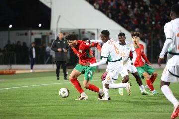 المغرب تتأهل إلى نهائي كأس الأمم الأفريقية للناشئين المغرب تتأهل إلى نهائي كأس الأمم الأفريقية للناشئين