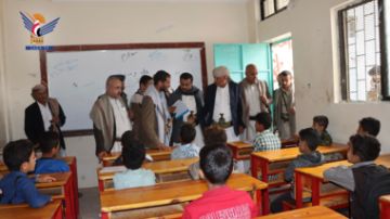 تفقد الدورات الصيفية في مدينة القاعدة بمحافظة إب تفقد الدورات الصيفية في مدينة القاعدة بمحافظة إب