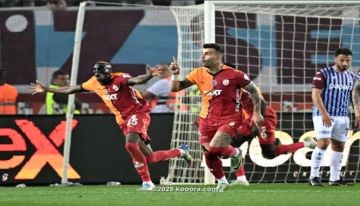 جالطة سراي يلامس لقب الدوري بثنائية في طرابزون