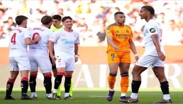 بطاقة حمراء مبكرة في مواجهة ريال مدريد وإشبيلية