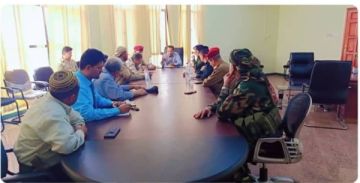 محافظ أبين يترأس إجتماع اللجنة الأمنية لإقرار خطوات فتح طريق عقبة ثرة