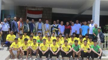 المولَّد يلتقي منتخب الشباب ويؤكد دعم الوزارة الدائم للمنتخبات الوطنية